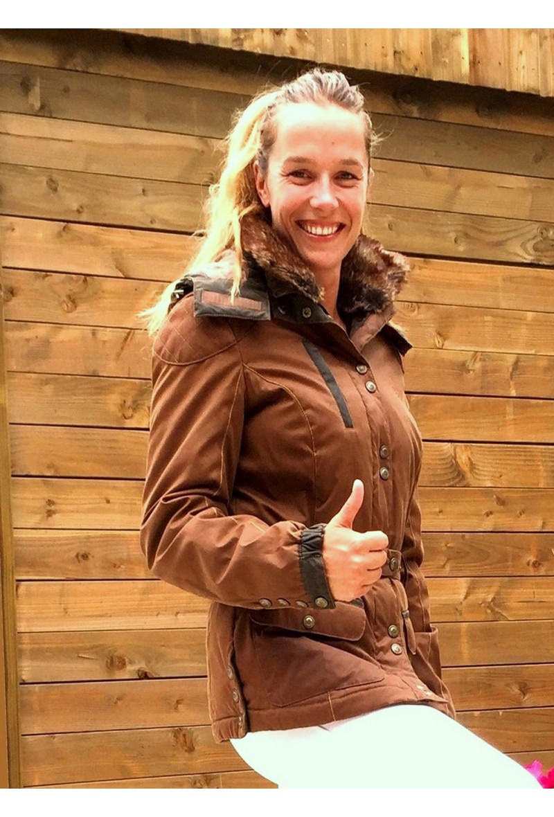 parka équitation femme