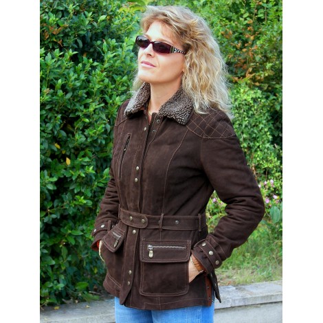 Veste Charlène nubuck