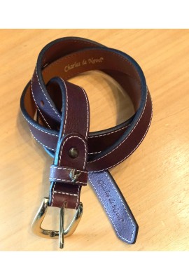 Ceinture Largeur 2.5cm cuir lisse