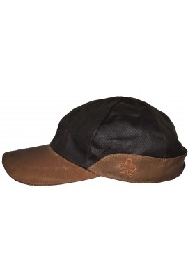 CASQUETTE TOILE ENDUITE