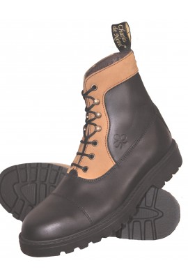 Patou lace-up anckle boots