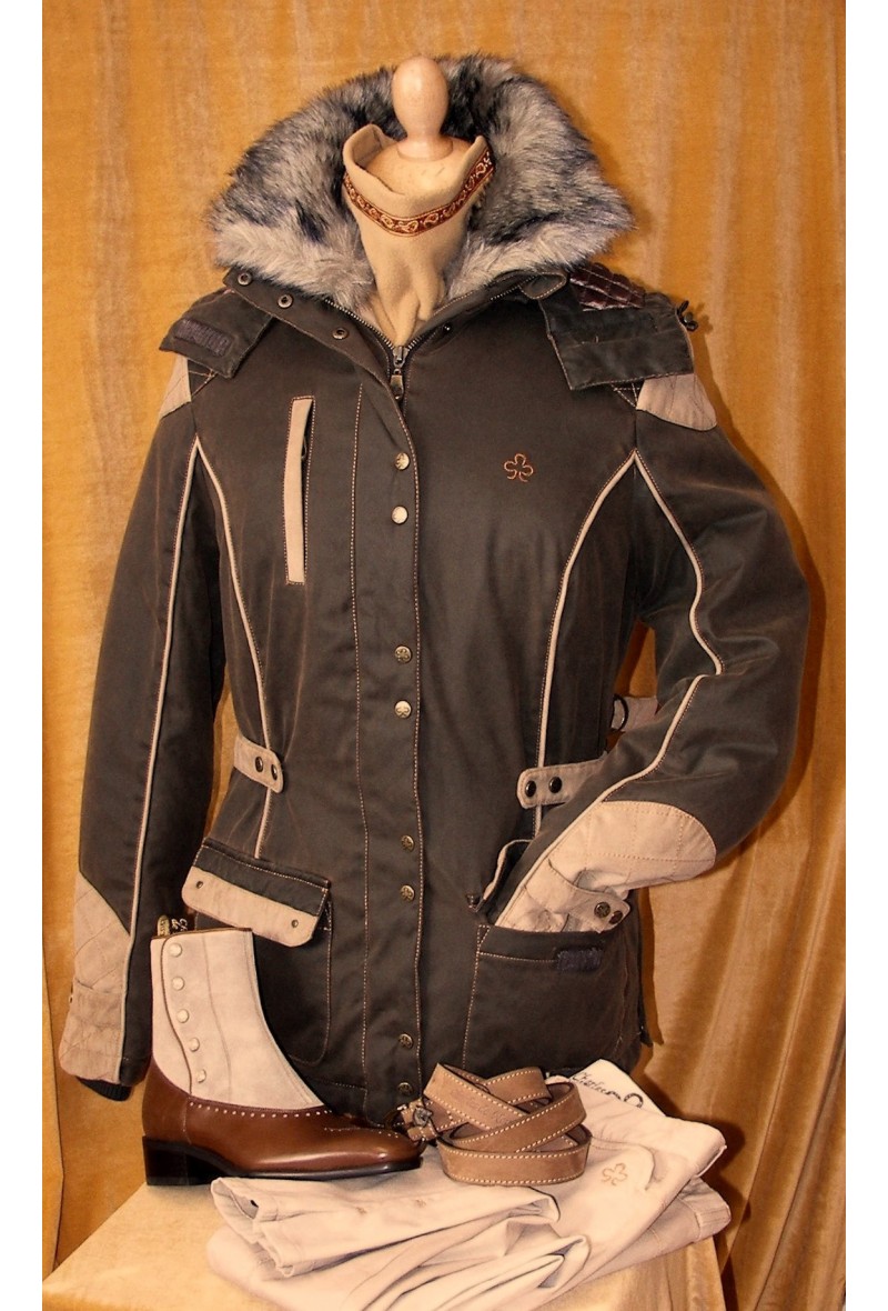 parka femme d'equitation